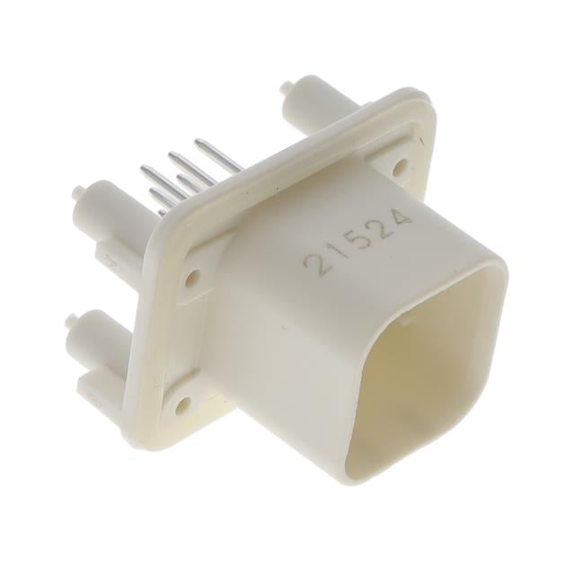 Connector Header Panel Mount, Through Hole 8 position 0.157