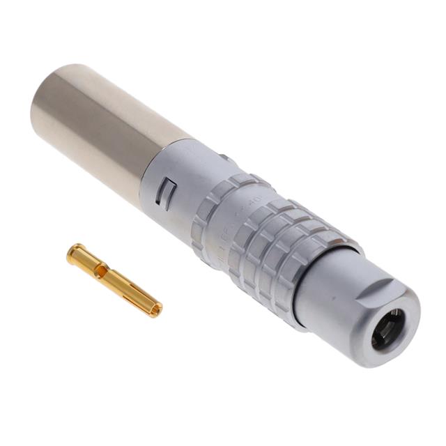 1 Position Circular Connector Plug, Female Sockets Solder Cup