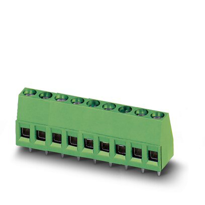9 Position Wire to Board Terminal Block Horizontal with Board 0.197 (5.00mm) Through Hole