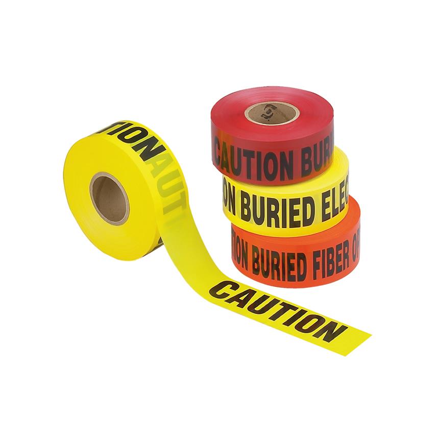 TAPE MARKING BLK/ORNG 6"X333YDS
