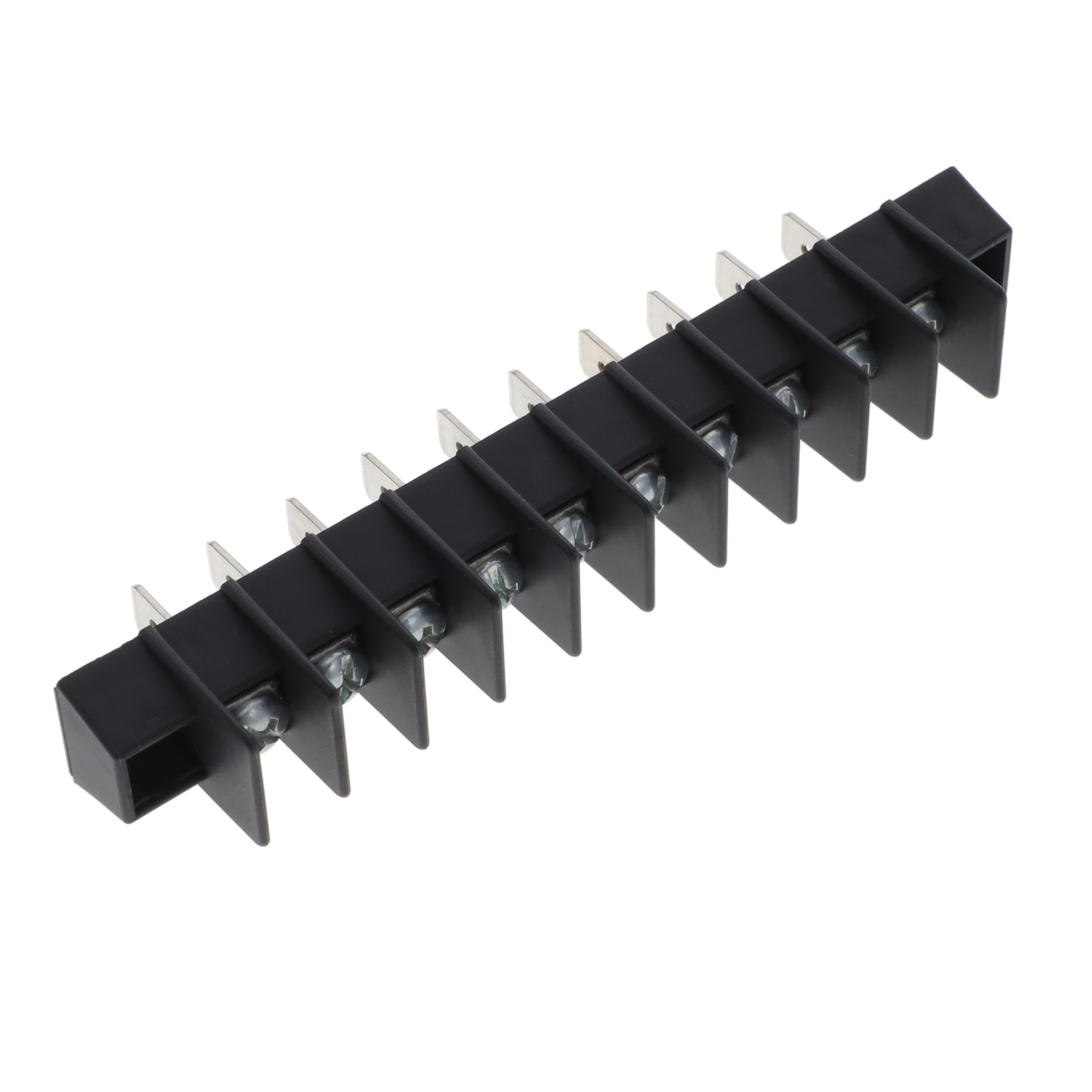 10 Circuit 0.375 (9.53mm) Barrier Block Connector Screws