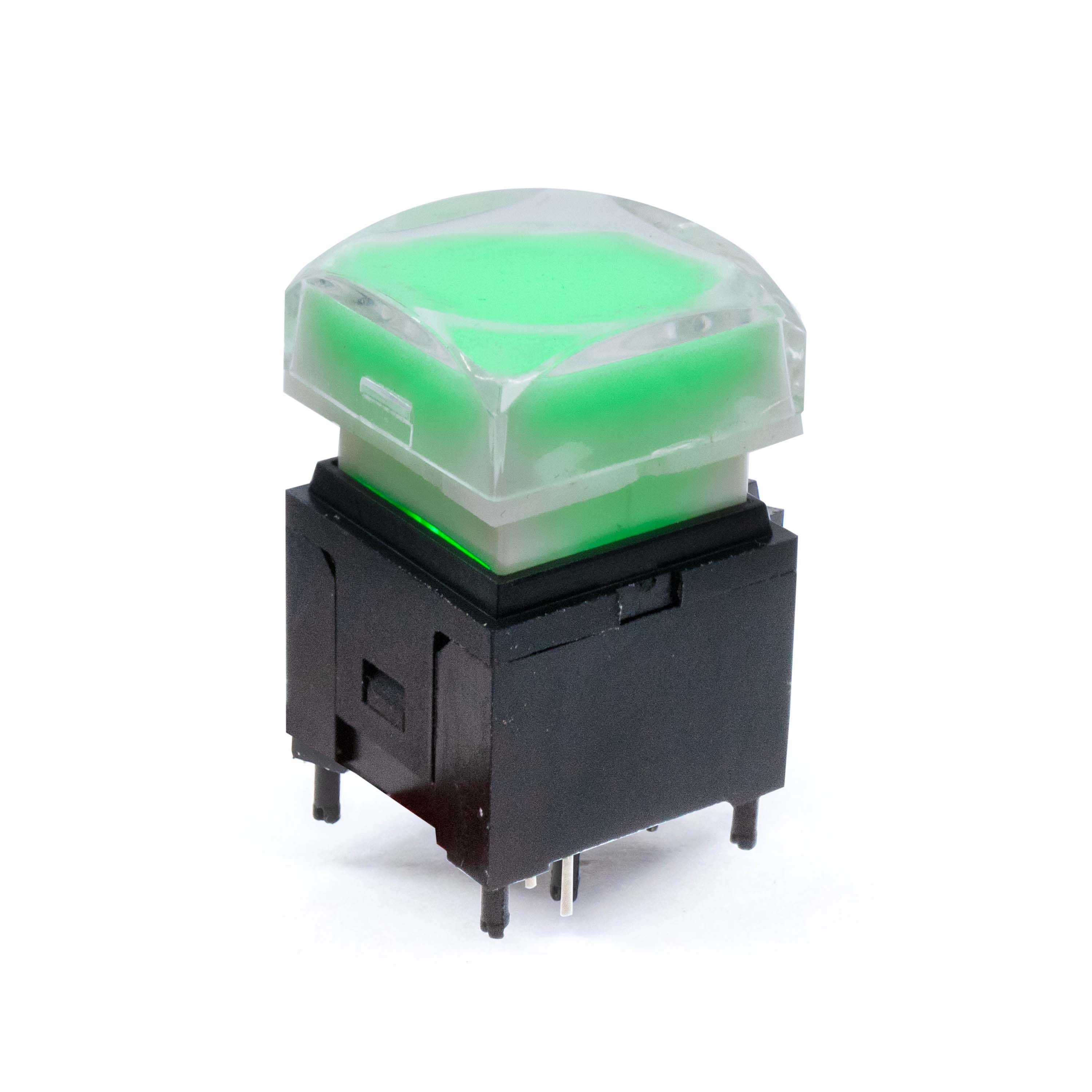 Pushbutton Switch SPST-NO Standard, Illuminated Through Hole