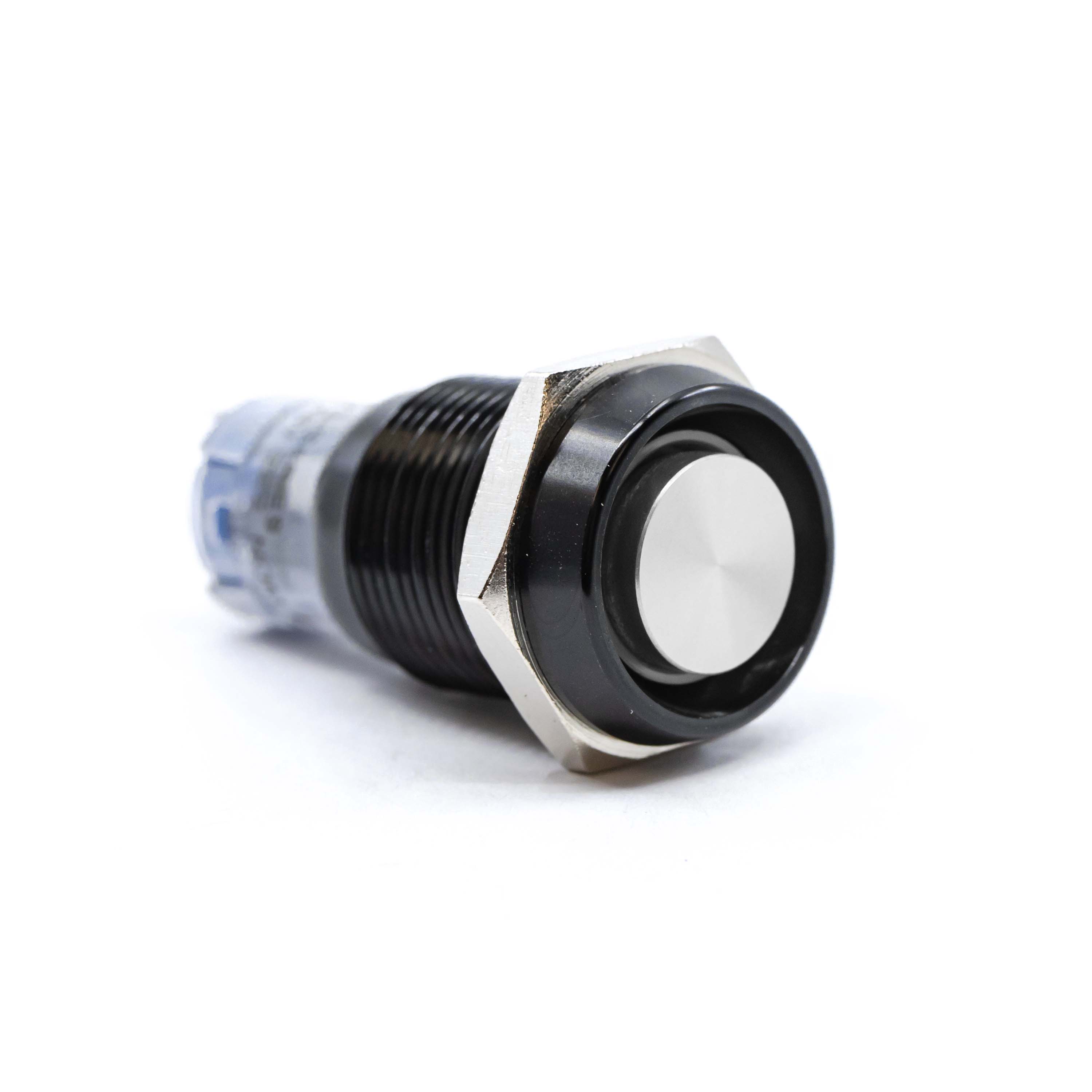 Pushbutton Switch SPDT Anti-Vandal Panel Mount, Front