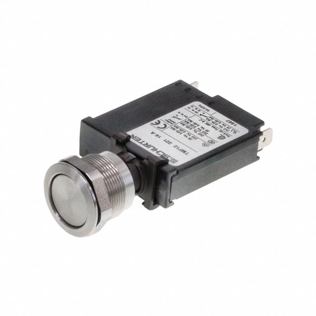 Circuit Breaker Thermal 16A 240 V AC 28 V DC Push-Push Panel Mount