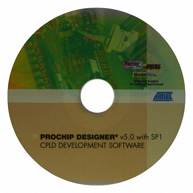 Simulation, CPLD ATF15xx Design, Simulation CD/DVD