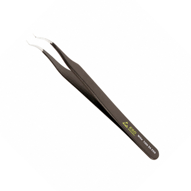 Tweezers Acid Resistant, Anti-Magnetic, ESD Safe Pointed Extra Fine 7ABB 4.72