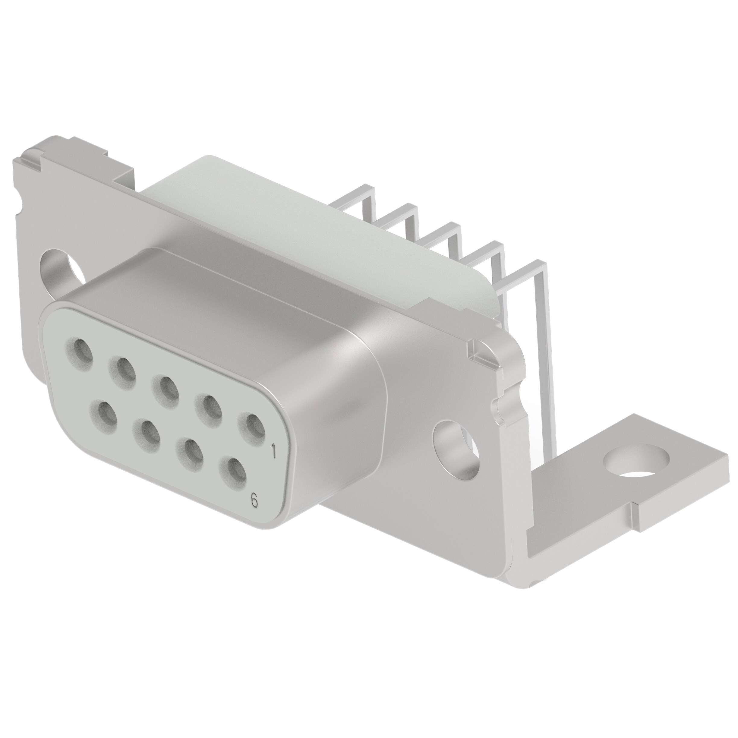 Position D-Sub Plug, Male Pins Connector
