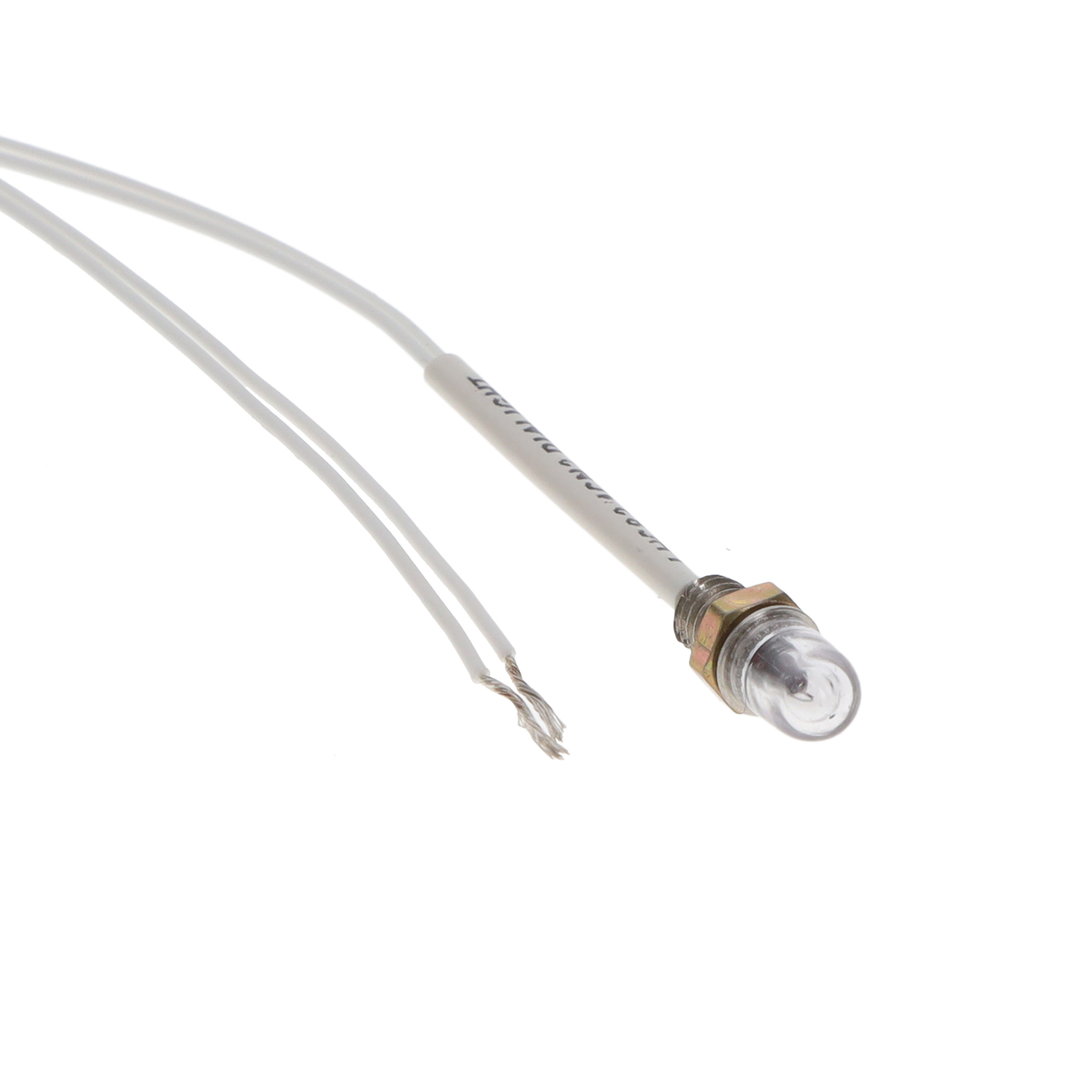 Incandescent Panel Indicator Clear Wire Leads - 6 (152.40mm)