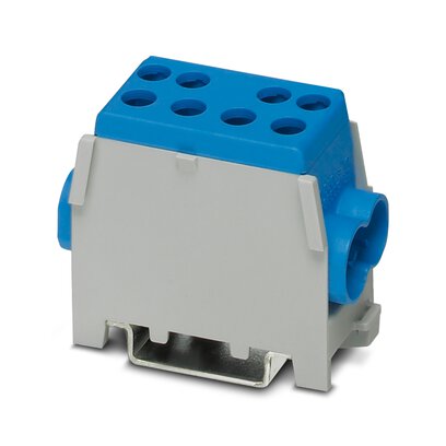 4 Position Terminal Block Blue Branch Terminal 27.0mm