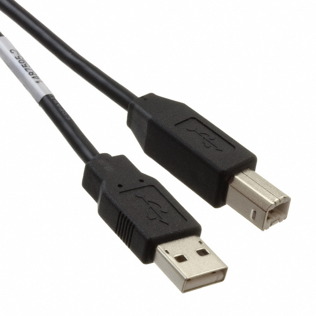 디바이스마트,케이블/전선 > USB 케이블 > USB 케이블(미분류),,1487596-1,CBL USB2.0 A PLUG TO B PLG 6.56' / Digi-Key Part Number : A128026-ND
