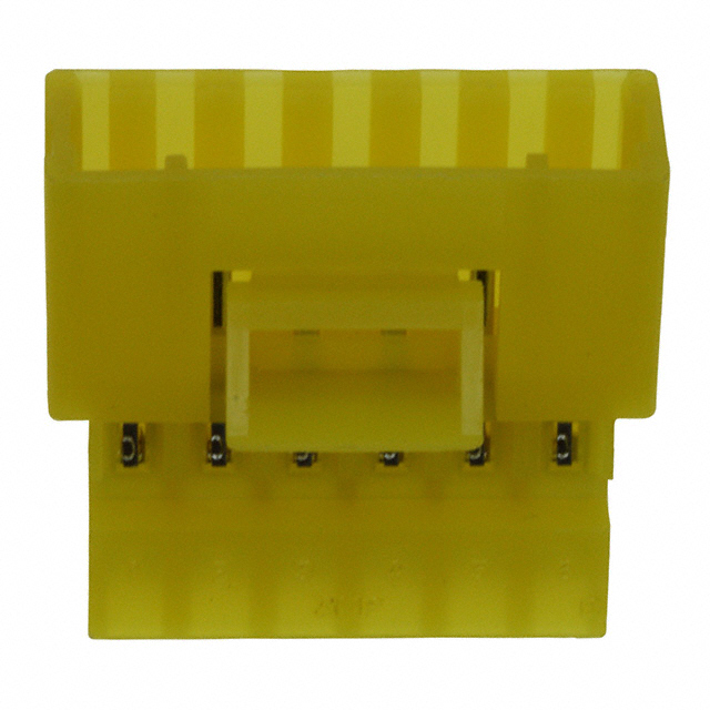 6 Position Rectangular Plug Connector IDC Tin-Lead 20 AWG