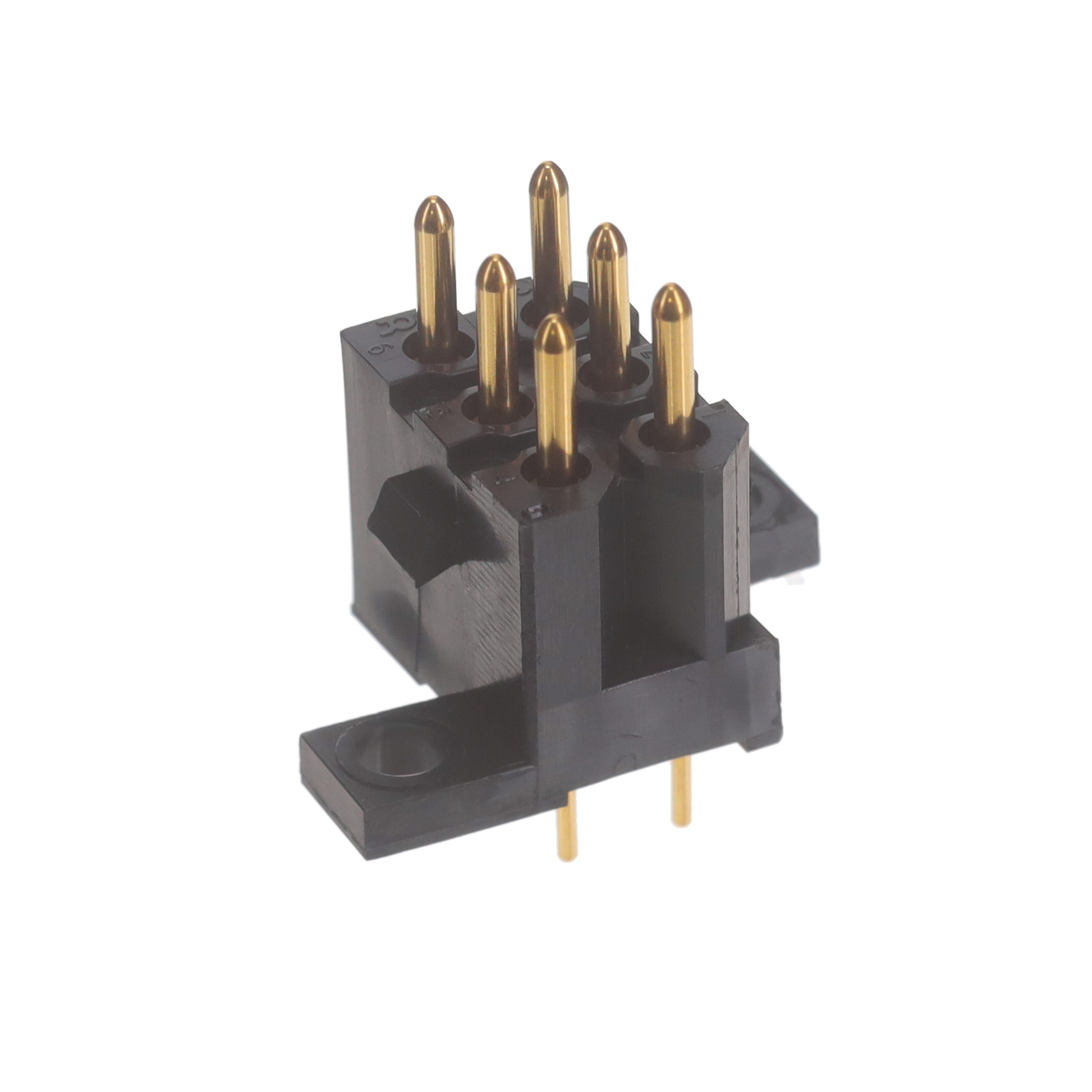 Connector Header Through Hole 6 position 0.200 (5.08mm)