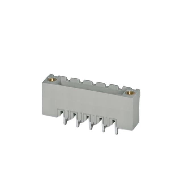 20 Position Terminal Block Header, Male Pins, Shrouded (4 Side) 0.197