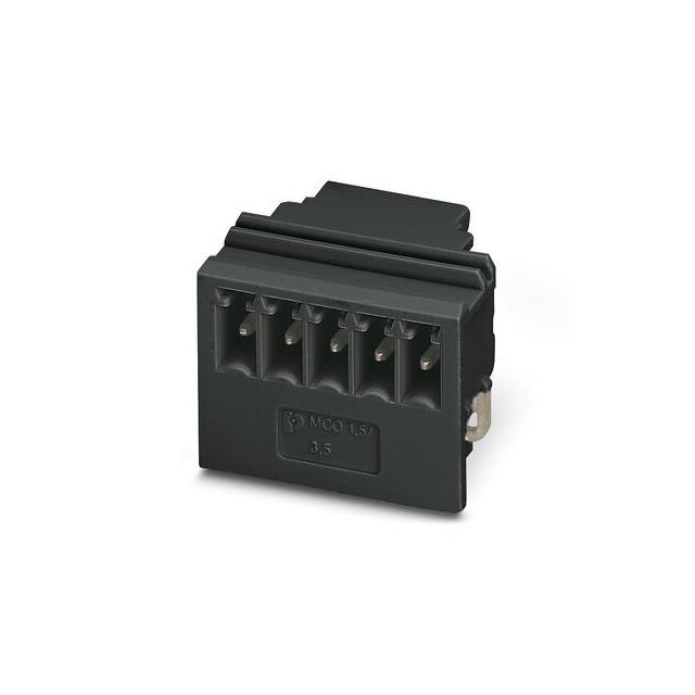 5 Position Terminal Block Header, Male Pins, Shrouded (4 Side) 0.138