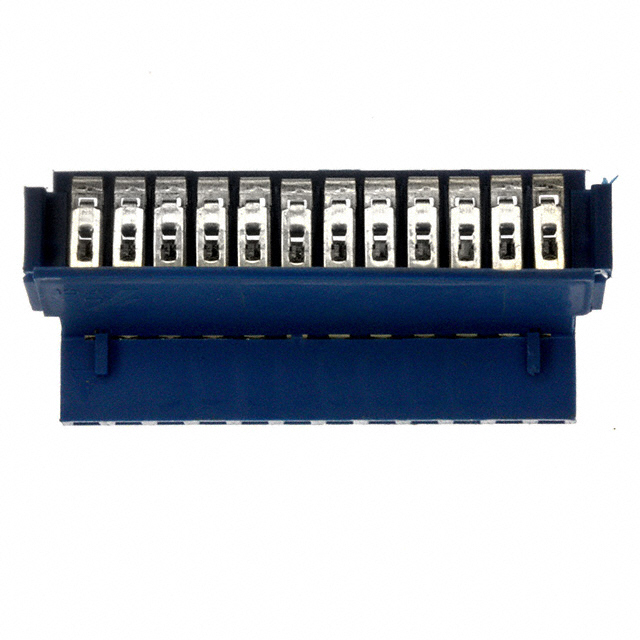 12 Position FFC, FPC Connector Receptacle 0.100