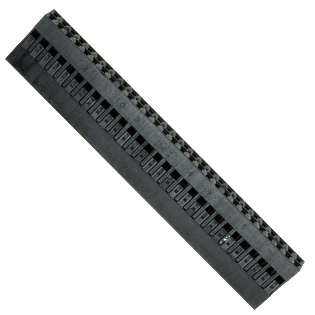 58 Rectangular Connectors - Housings Receptacle Black 0.100 (2.54mm)