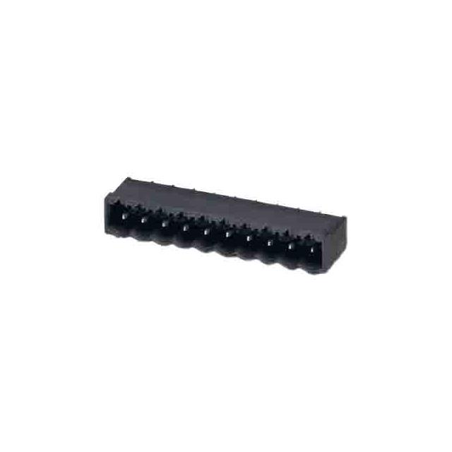8 Position Terminal Block Header, Male Pins, Shrouded (4 Side) 0.200
