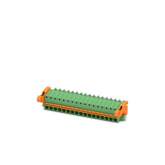 17 Position Terminal Block Plug, Female Sockets 0.138