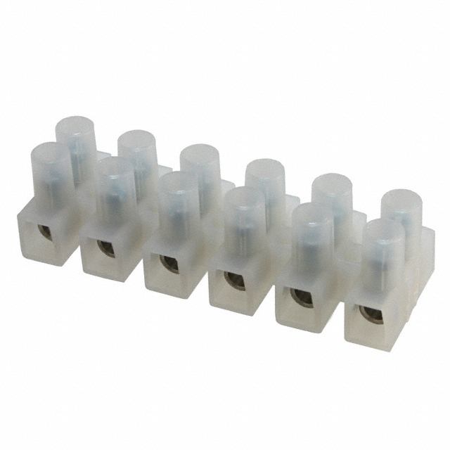 6 Circuit 0.394 (10.00mm) Eurostyle Terminal Strip Connector Screws