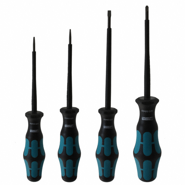 Slotted Screwdriver Set 4 Pieces