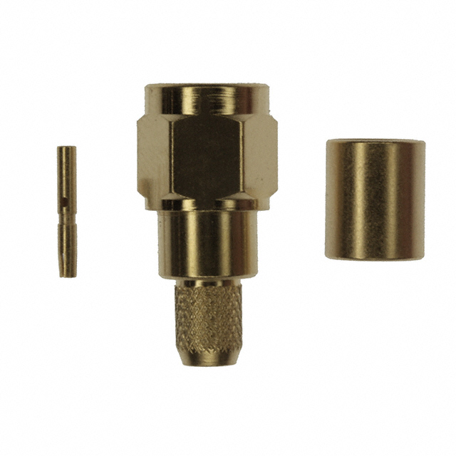 RP-SMA Connector Plug, Female Socket 50 Ohms Free Hanging (In-Line) Crimp or Solder