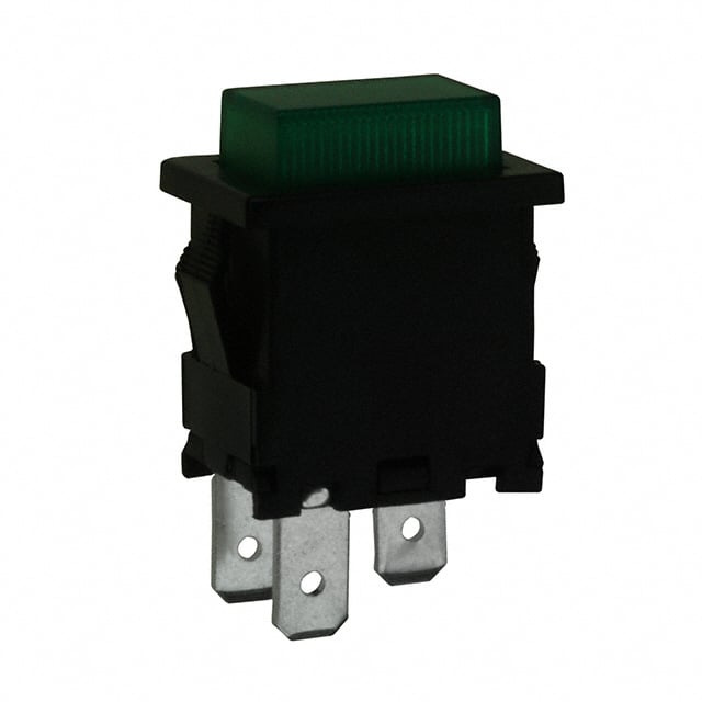 Pushbutton Switch SPST-NO Standard, Illuminated Panel Mount, Snap-In