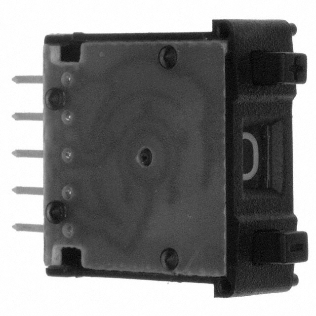 Thumbwheel Switch BCD 0.1A @ 50VAC/DC Panel Mount, Snap-In
