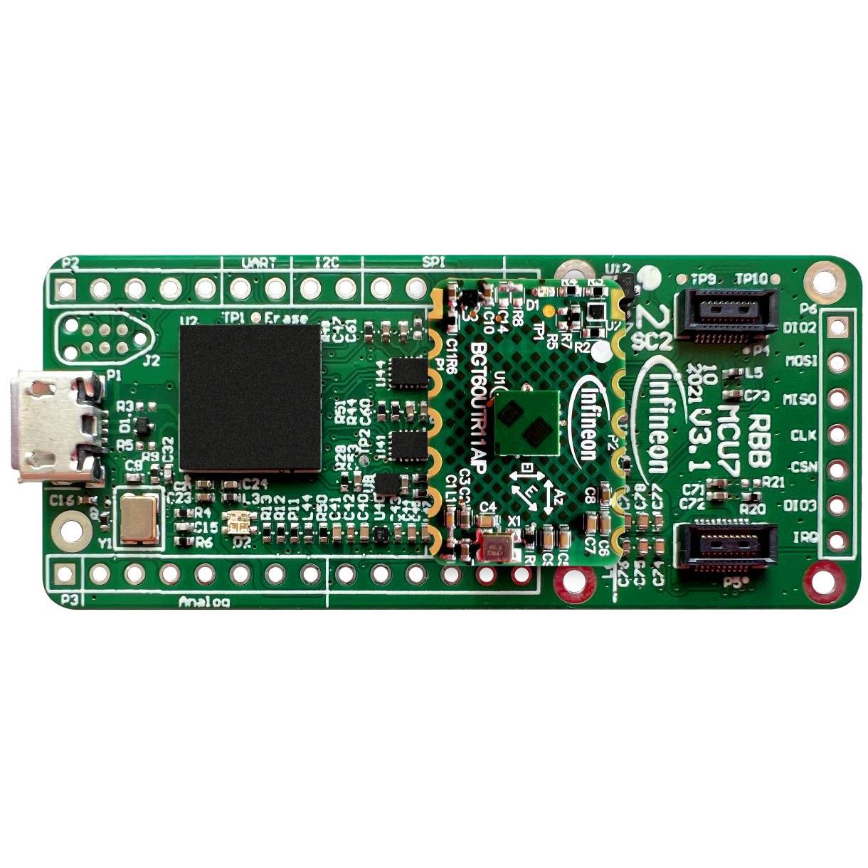 【DEMOBGT60UTR11AIPTOBO1】EVAL BOARD FOR BGT60UTR11AIP