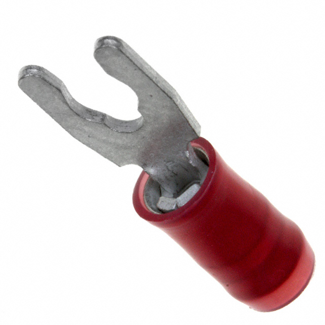 Red 6 Stud Spade Terminal Connector Crimp 16-22 AWG