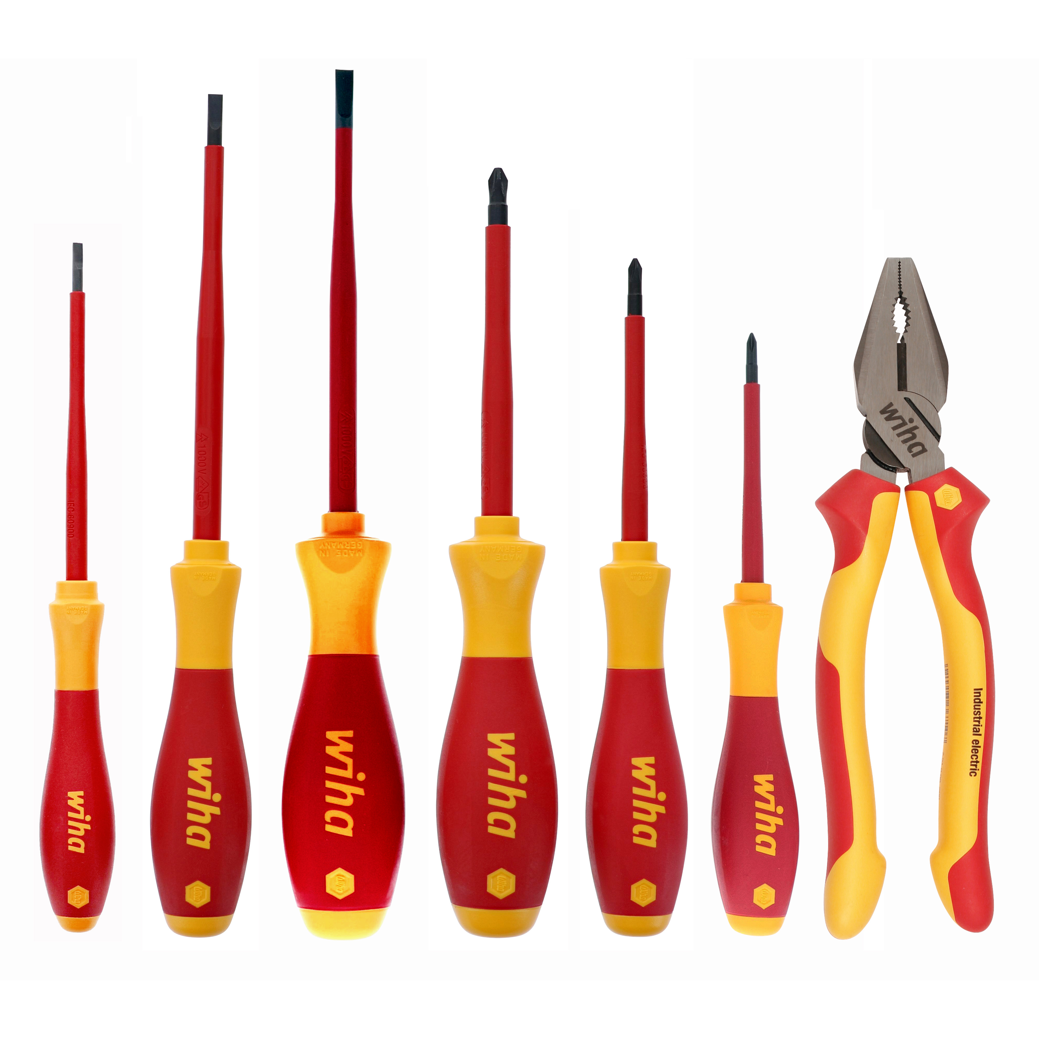 【32961】7 PC INSULATED PLIERS/DRIVERS SE