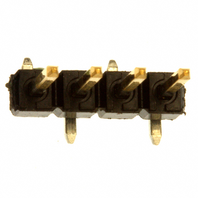 Connector Header Surface Mount 4 position 0.100 (2.54mm)