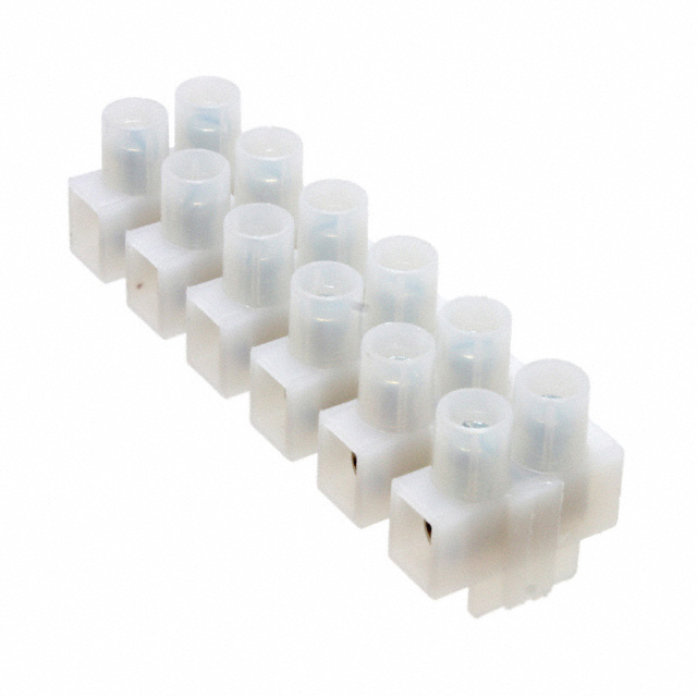 6 Circuit 0.591 (15.00mm) Eurostyle Terminal Strip Connector Screws