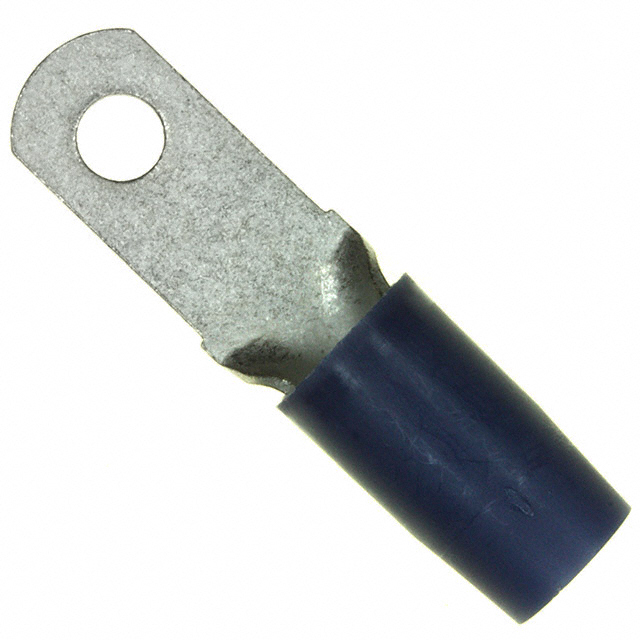 Ring Terminal Connector 10 Stud Flat Sided 6 AWG Crimp