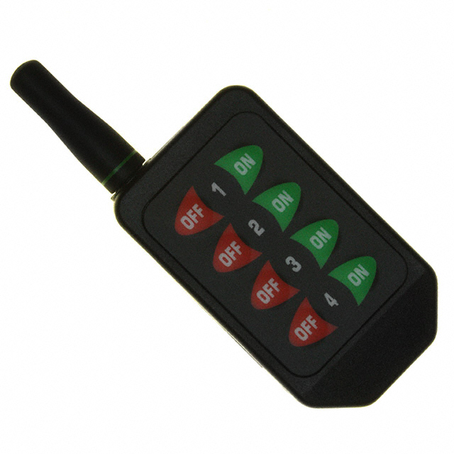 RF Transmitter 315MHz ASK, OOK Handheld, 8 Button 1.2kbps