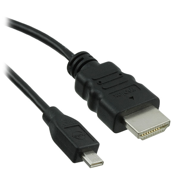 Micro-HDMI to Standard HDMI (A/M), 2m Cable, White
