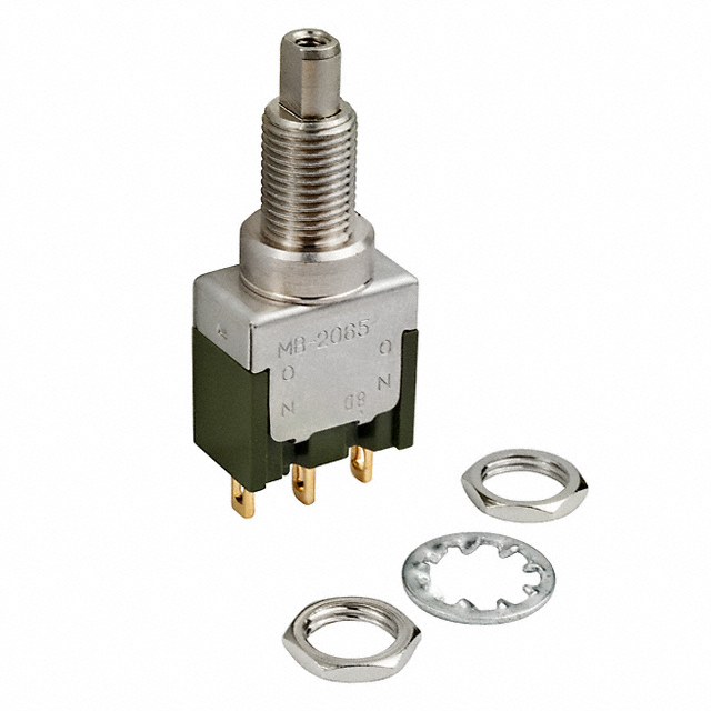 Pushbutton Switch SPDT Standard Panel Mount, Rear