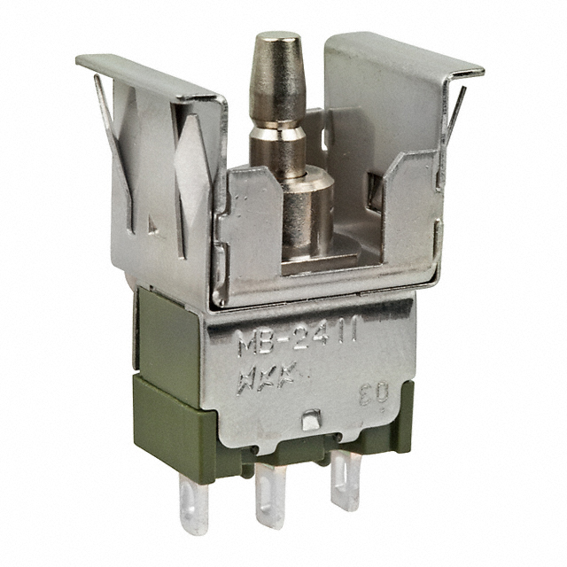 Pushbutton Switch SPDT Standard Panel Mount, Snap-In