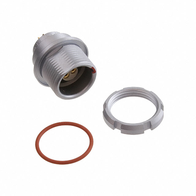 2 Position Circular Connector Receptacle, Female Sockets Solder Cup