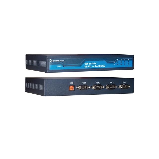 【US-701】4 PORT RS232 USB TO SERIAL SERVE