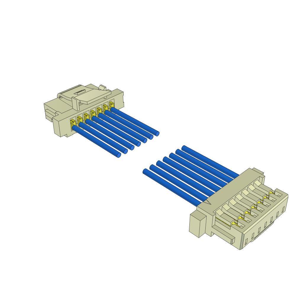 【S1SST-07-28-GF-03.50-L1】MICRO MATE SINGLE ROW DISCRETE T