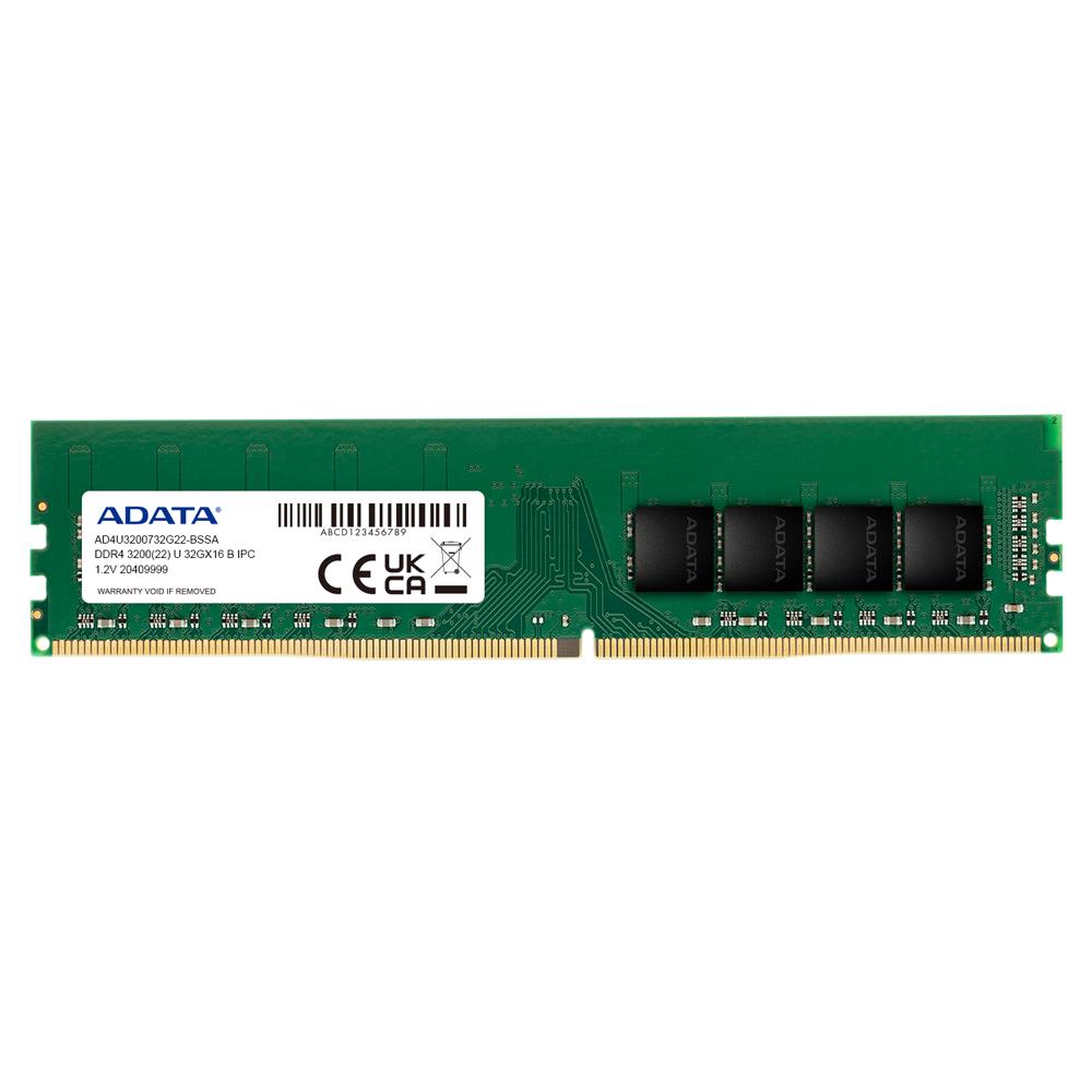 【AD4U3200732G22-BADZ】ADATA  DDR4 U-DIMM ADZ MEMORY MO