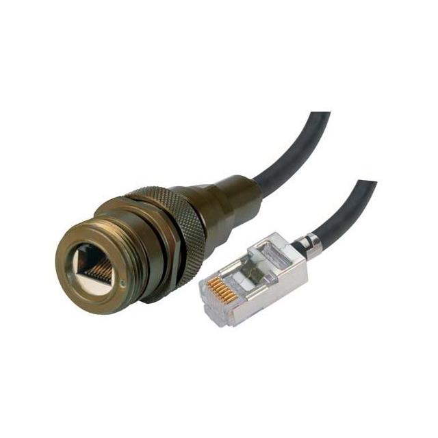 【TRD8RG7-01】IP68 RGRJ45J RJ45P ZNNI TPE 1M