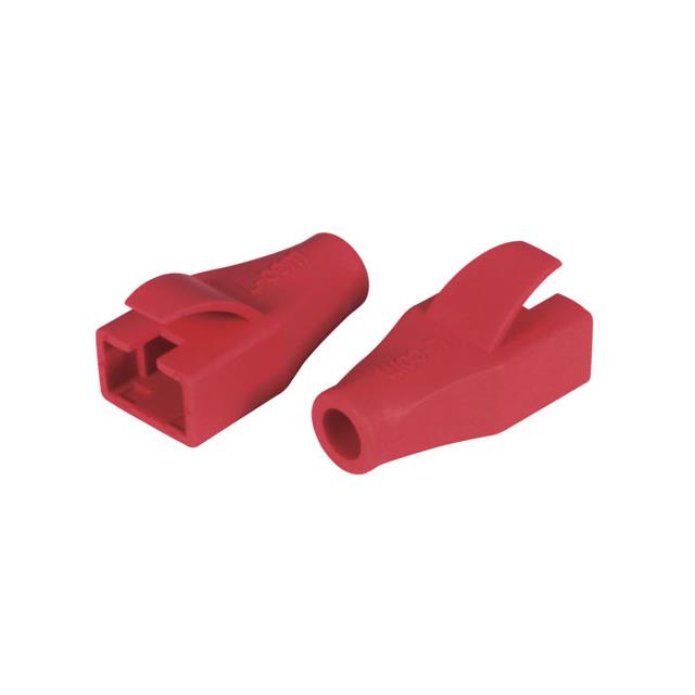 【MPC45D55-RED】BOOT SNAGLESS RJ45 LSZH 5.5MM