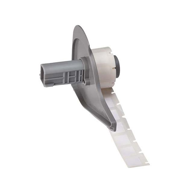 LBL 1.0""W X .50""H WHITE VINYL