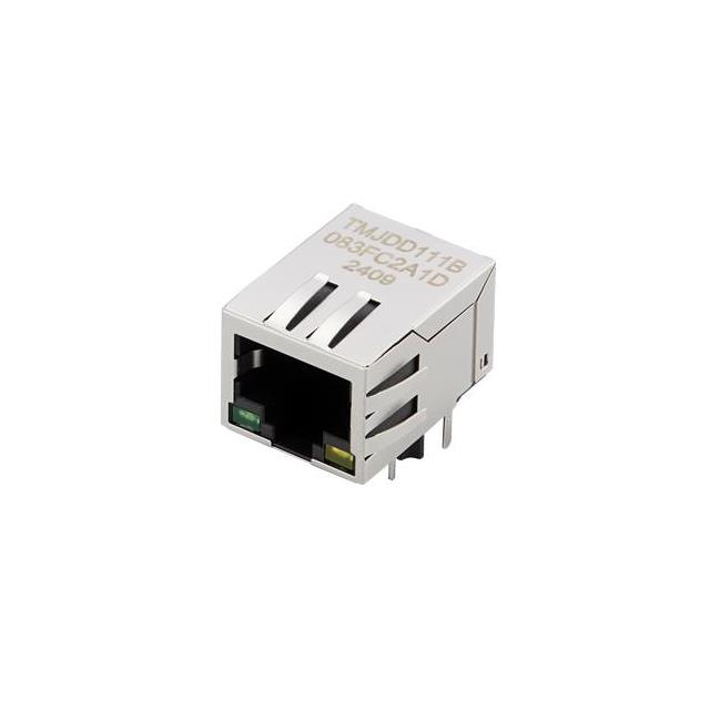 【TMJDD111B083FC2A1D】RJ45 ICM, 1X1, 10/100 BASE-T, TA