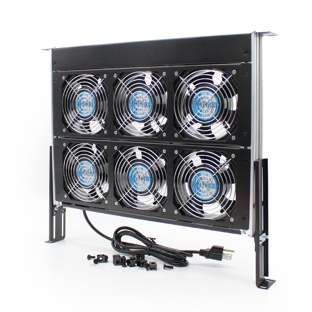 【ODT604S】6 FAN TRAY DC 48V 660CFM SHORT