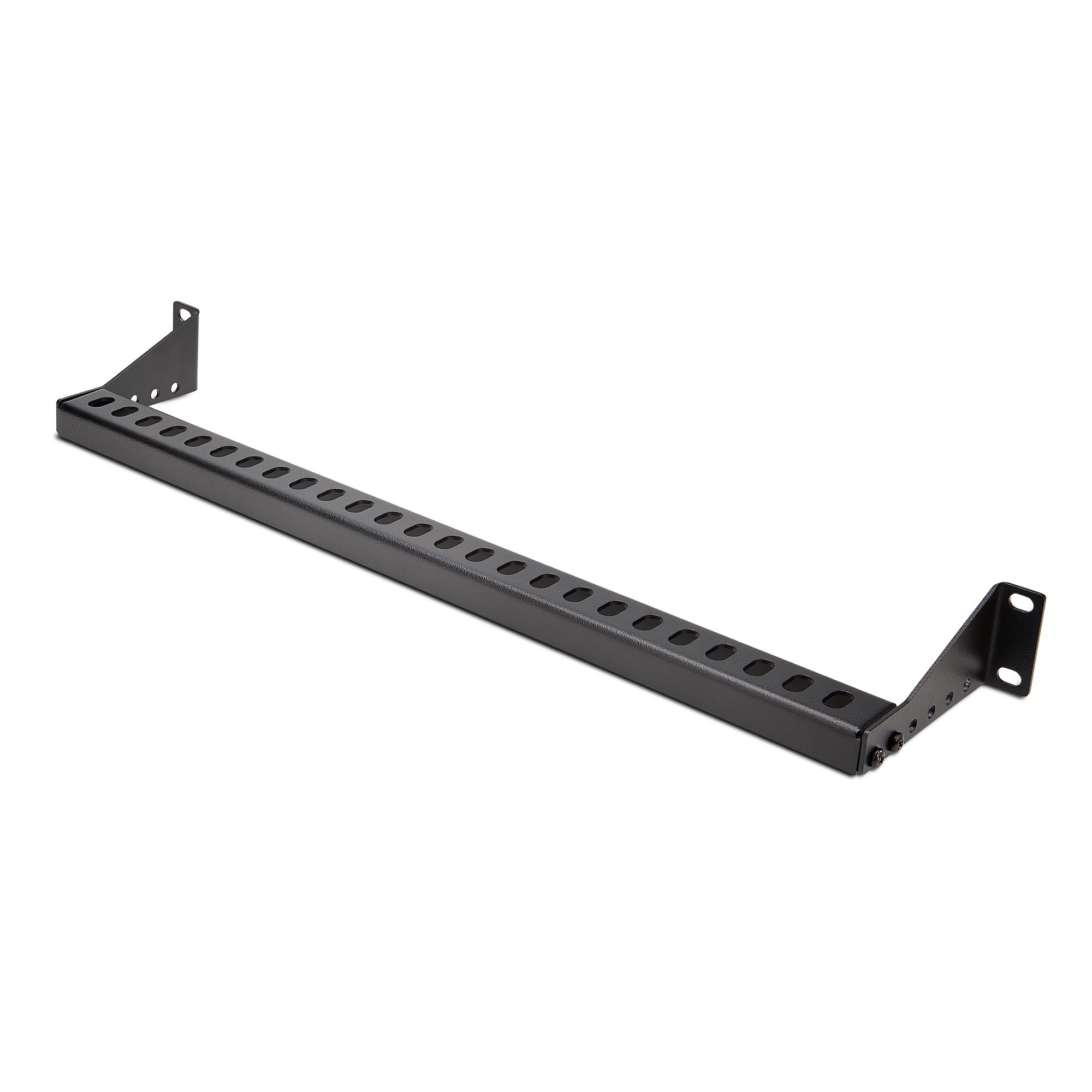 【12S-CABLE-LACING-BAR】1U RACK-MOUNT CABLE LACING BAR