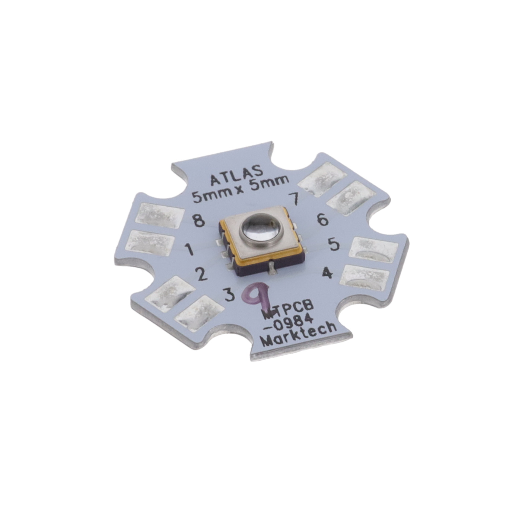 【MTSM2550HSD-UVS】255NM 5.0X5.0 MM SMD ON STARBOAR