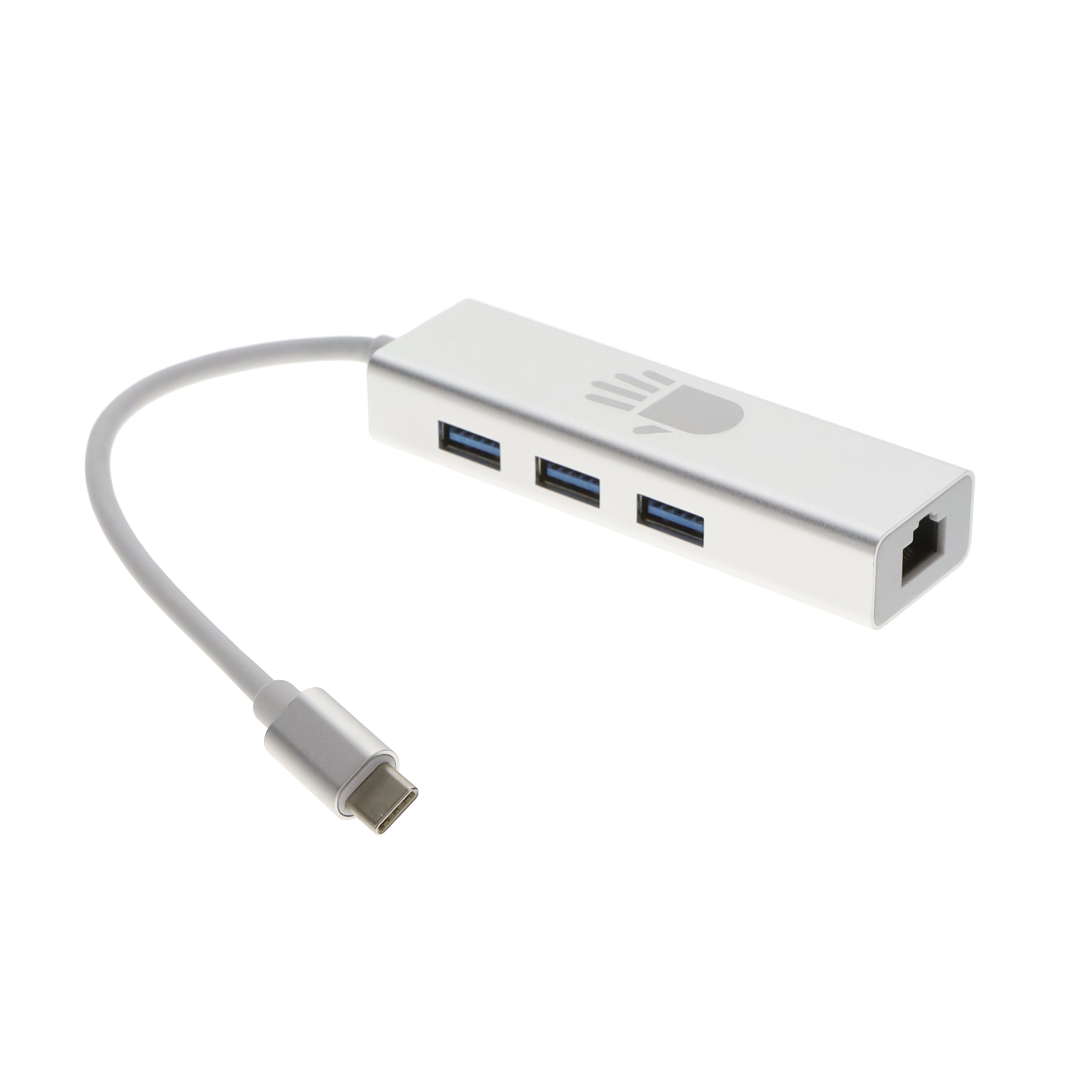 【USB-C_HUB】HUB USB-C 3X TYPE A & 1GB ETH