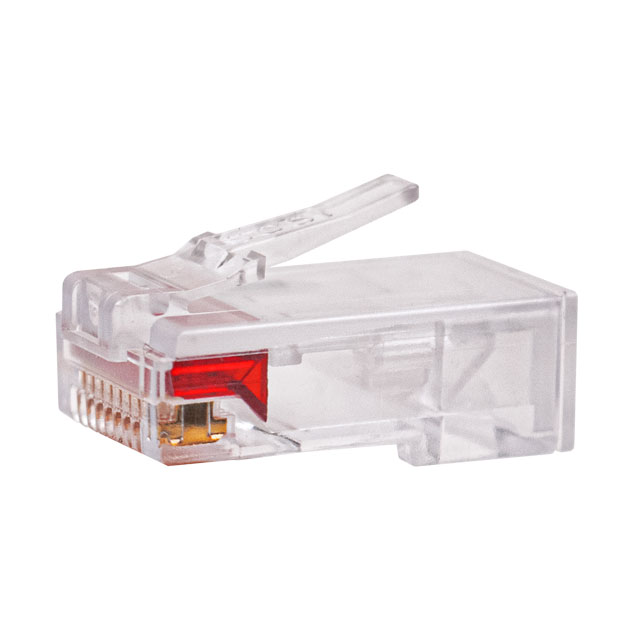 【ASY39100-006】RJ45 plug w/120ohm rstr pins 7/8